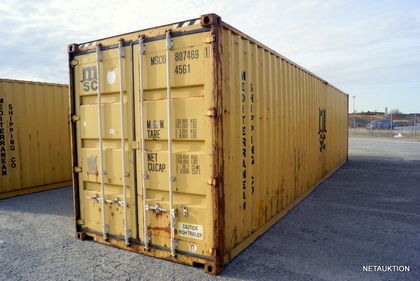 Container 40 fot, HC, (MSCU807469)