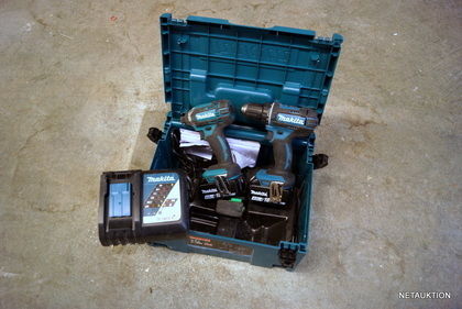 Slag-& skruvdragarkit, Makita
