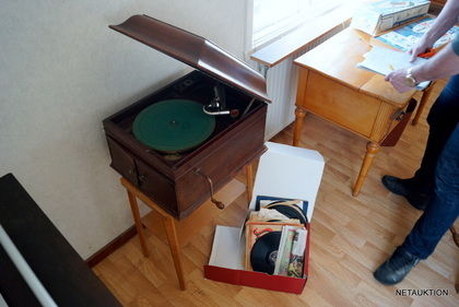 Skivspelare & stenkakor