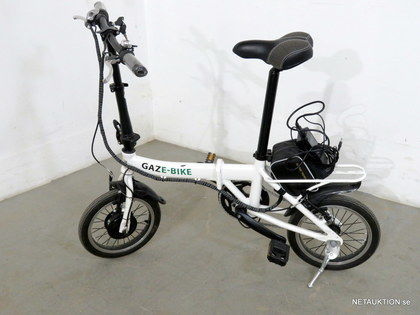 Elcykel Gaze-bike Flexline Mini, vit