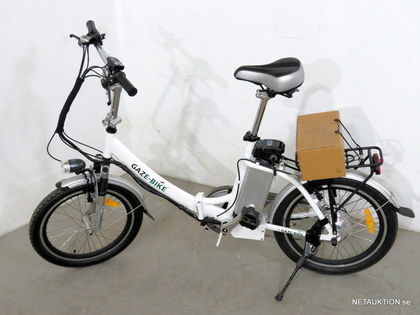 Elcykel Gaze-bike Flexline, vit Elcykel Gaze-bike Flexline, vit