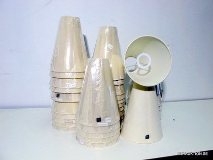 33st beiga lampskärmar