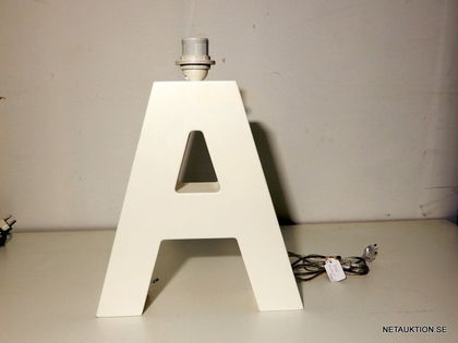 Vit lampfot