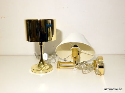 Vägg och bordslampa