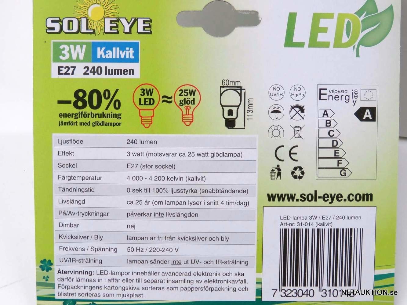 netauktion-led-lampor-3w-e27-72st