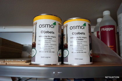 Osmo oljebets, Cognac & tobak
