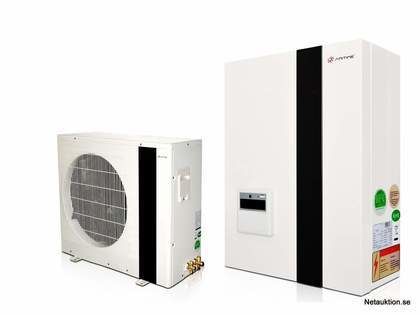 6 kW luft/vattenvärmepump - befintlig panna
