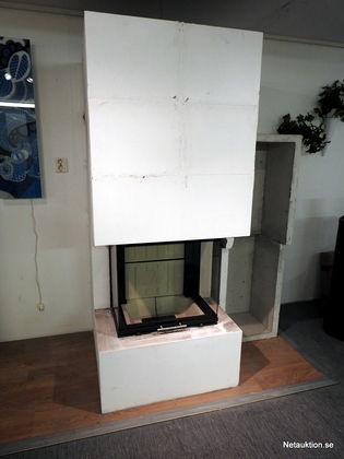 Kamin med skorsten