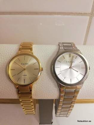 Damklockor Tajms, Guld/Silver