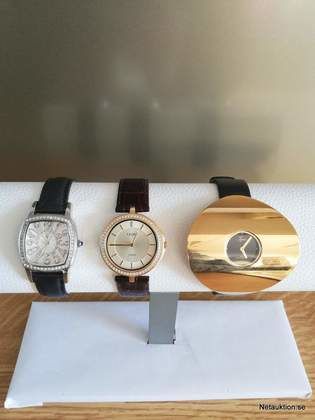 Damklockor Tajms, Guld/Silver/Svart