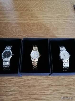 Damklockor Tajms Quartz, Silver/Guld