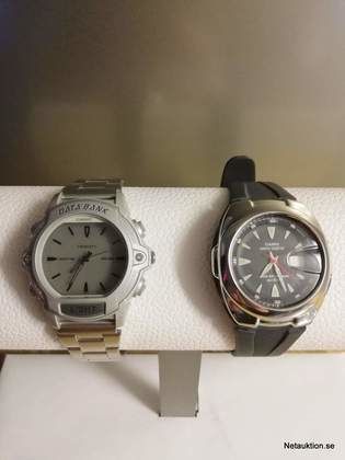 Herrklockor Casio Databank/Casio Wave ceptor