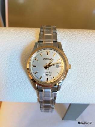 Damklocka Seiko Sapphire 100M