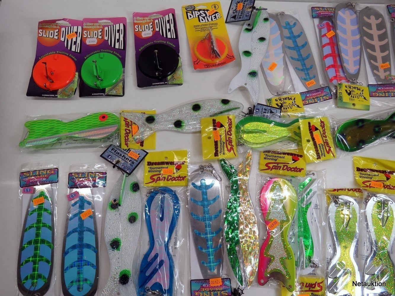 Netauktion Flashers, Dodgers & Dipsy Diver