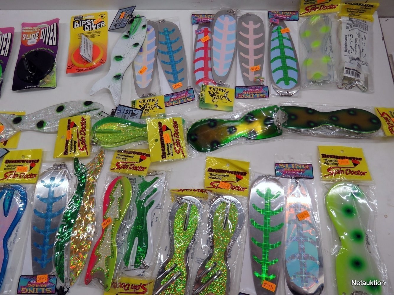 Netauktion Flashers, Dodgers & Dipsy Diver