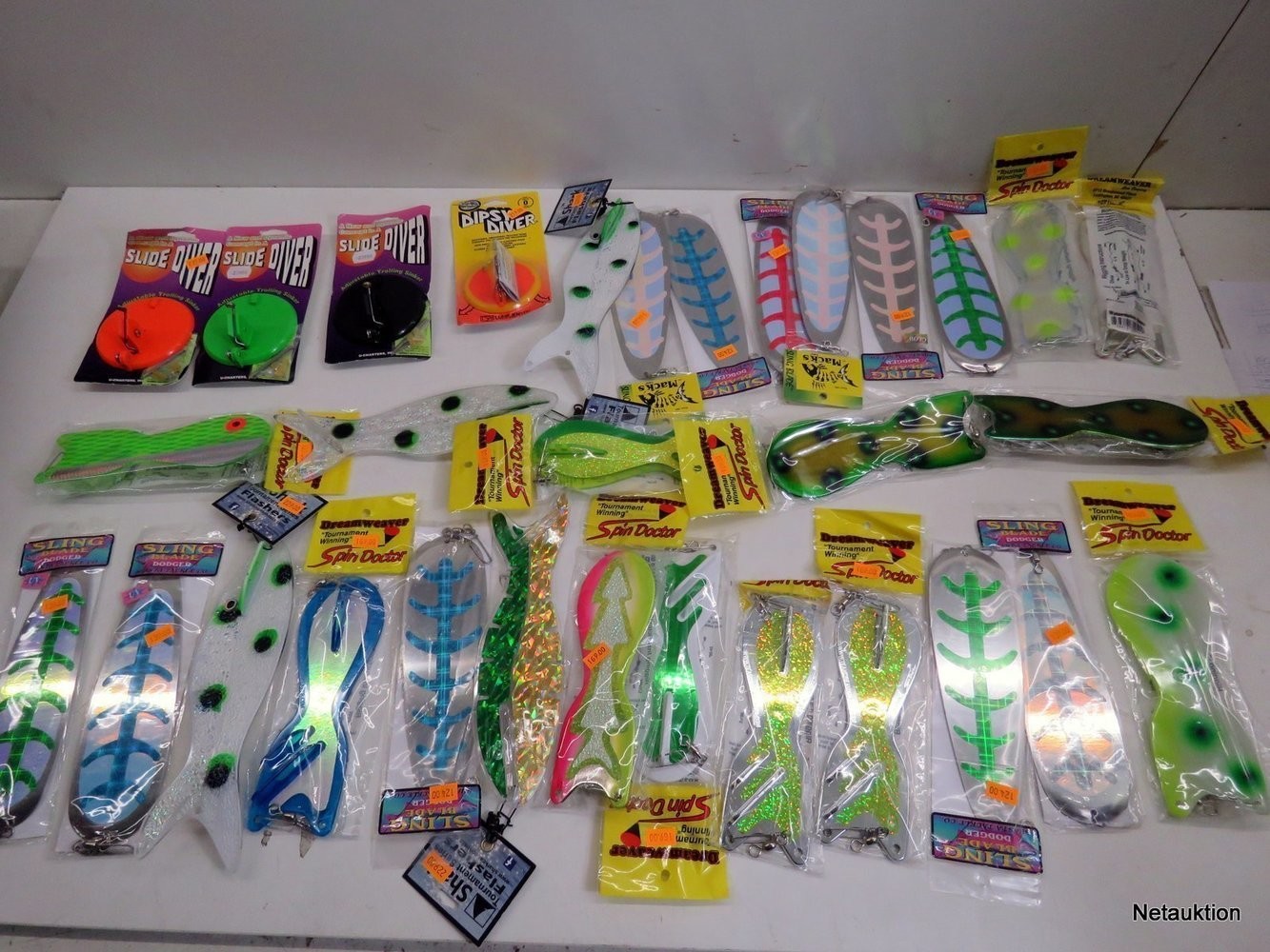 Netauktion Flashers, Dodgers & Dipsy Diver