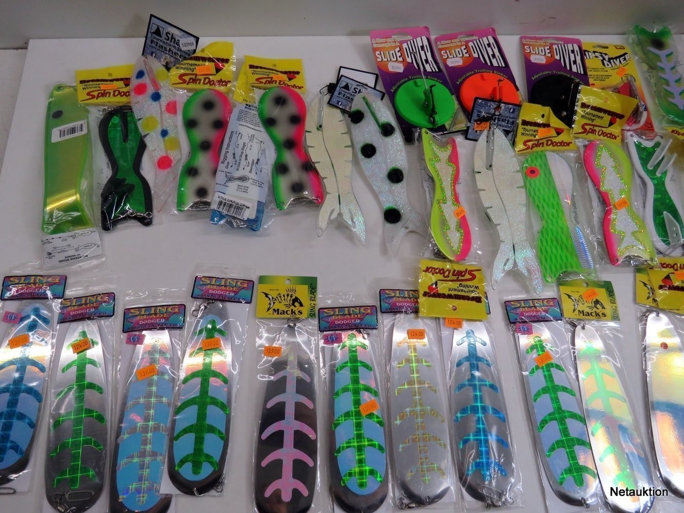 Netauktion Flashers, Dodgers & Dipsy Diver