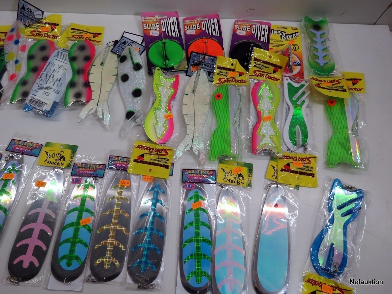 Netauktion Flashers, Dodgers & Dipsy Diver