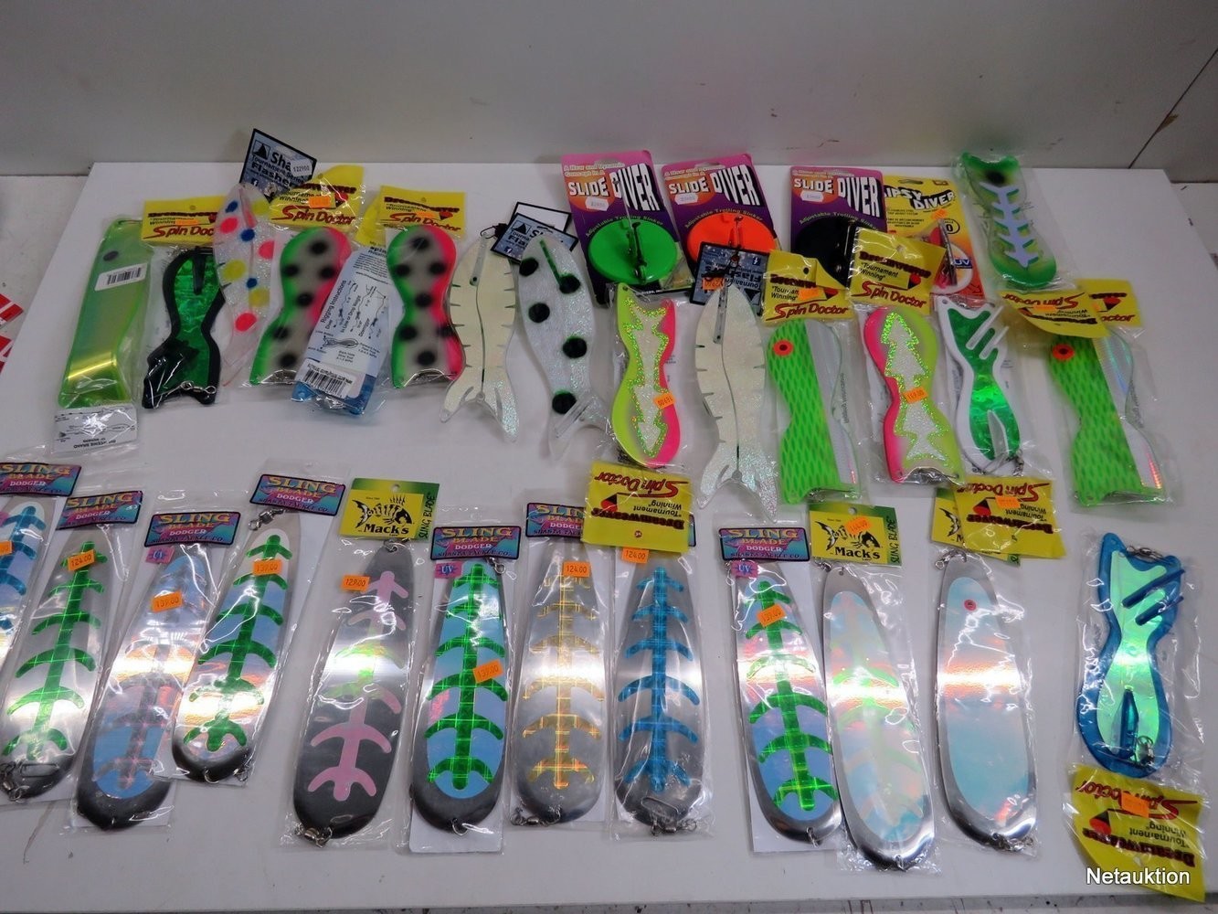 Netauktion Flashers, Dodgers & Dipsy Diver