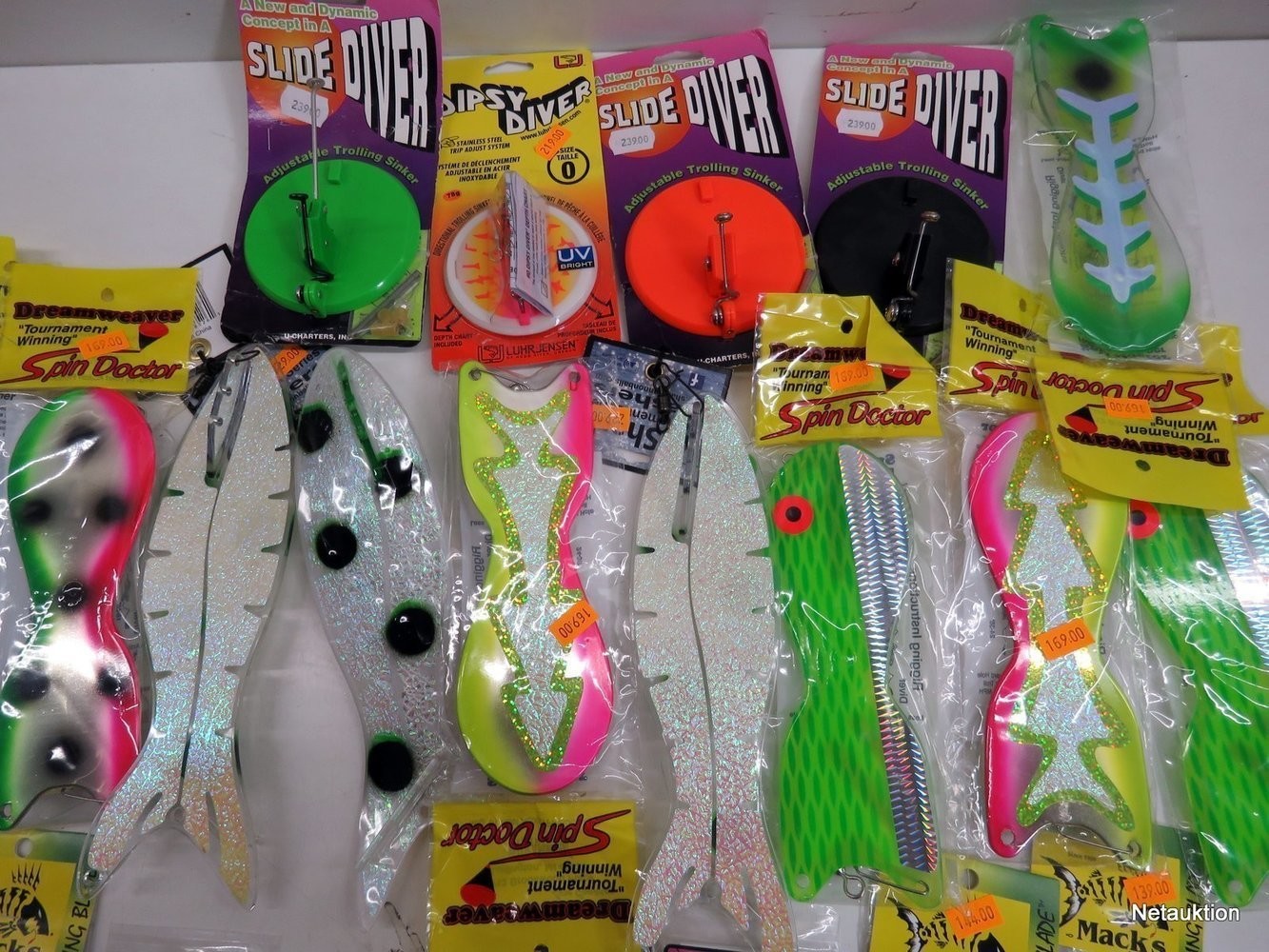 Netauktion Flashers, Dodgers & Dipsy Diver