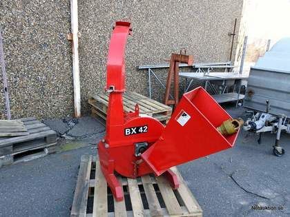 Flismaskin, traktor