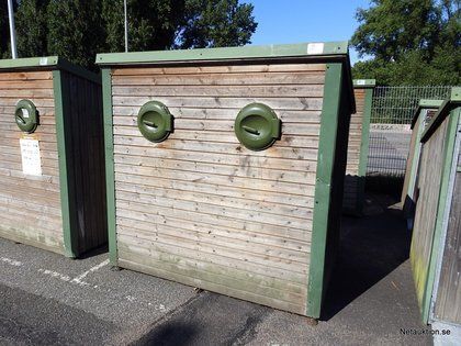 Avfallshus, högre modell (2)