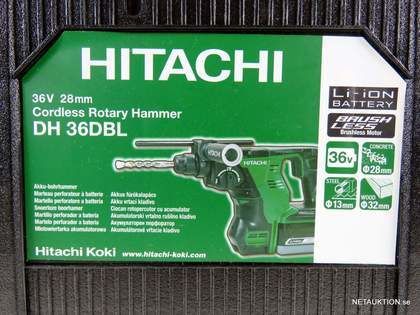 Kombihammare Hitachi DH36DBL (2x36V batt.)