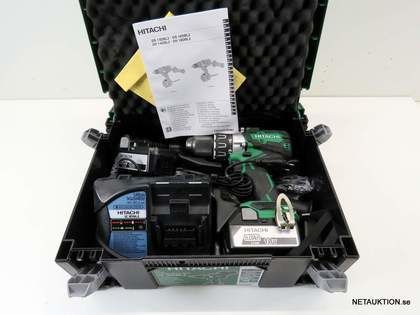 Borrskruvdragare, Hitachi DS18DBL2 (2x5,0Ah)