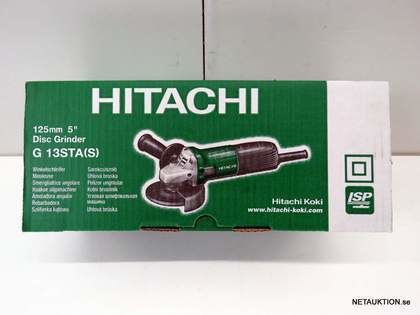 Vinkelslip Hitachi G13STA(S) 600W 125mm