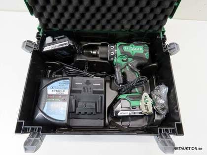 Borrskruvdragare, Hitachi DS18DBSL (2x2,5Ah)