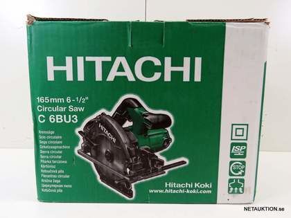 Cirkelsåg, Hitachi C6BU3 165mm 1300W