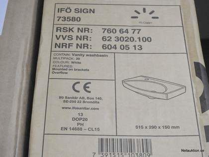 Handfat IFÖ Sign