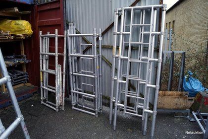 Aluminiumställningar Zip-up mfl 