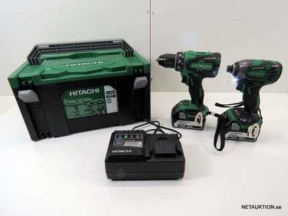 Skruvdragarpaket Hitachi KC18DBDL