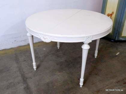 Matbord i gustaviansk stil, shabby chic