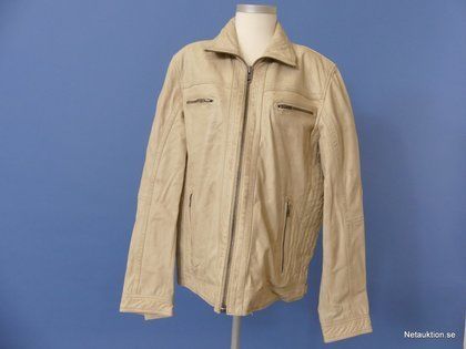Skinnjacka herr, beige
