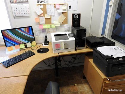 Dator, skrivare, dokumentscanner, mm