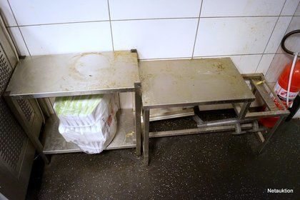 Bänkar i rostfritt