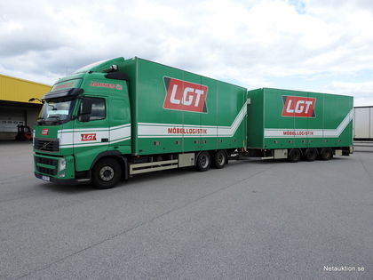 Lastbil och släp, Volvo FH -11 Norge (YBH751)