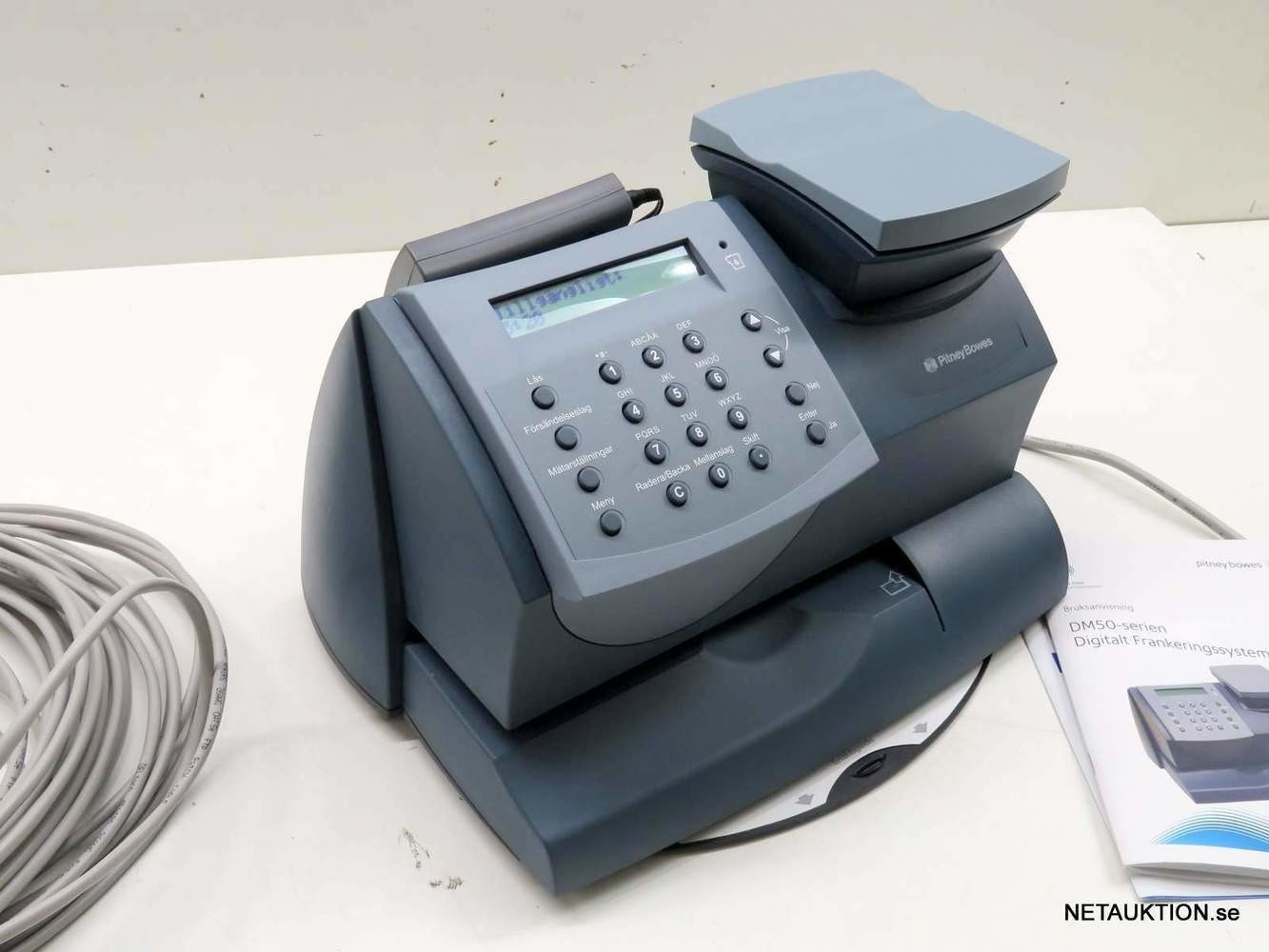 Netauktion Frankeringsmaskin Pitney Bowes