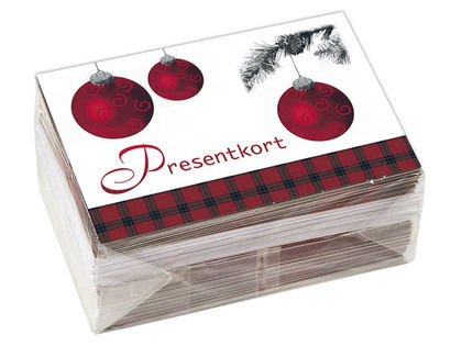 959915 Presentkort Jul 200 st (Fri frakt )