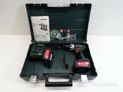 Borrskruvdragare - Metabo BS 18 LT (2X5,2AH)