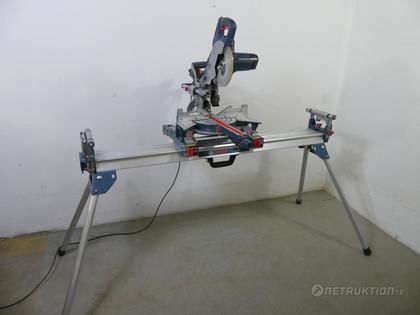 Bosch kap- & gersåg med sågstativ
