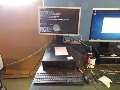 HP/Compaq Pro 4300 SFF PC m.skärm m.m.