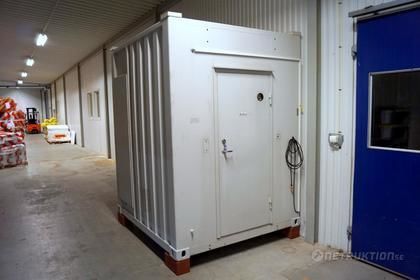 Container 7 fot, isolerad