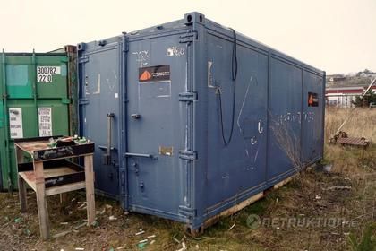 Container 20 fot, isolerad