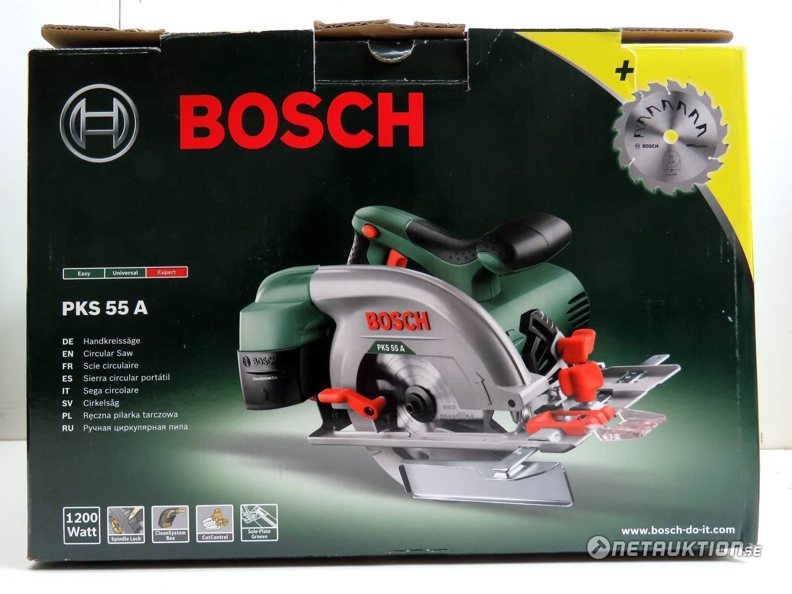 Netauktion - Cirkelsåg, PKS 55 A - Bosch