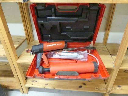 Injektering Hilti
