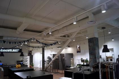 Butiksbelysning för butik på ca: 200m2 - LED