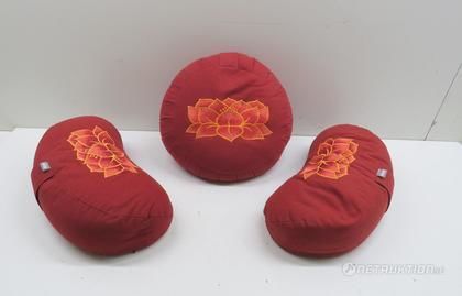 3 st meditationskuddar, Bodhi